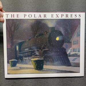 The Polar Express Hardcover Book by Chris Van Allsburg - Holiday Classic